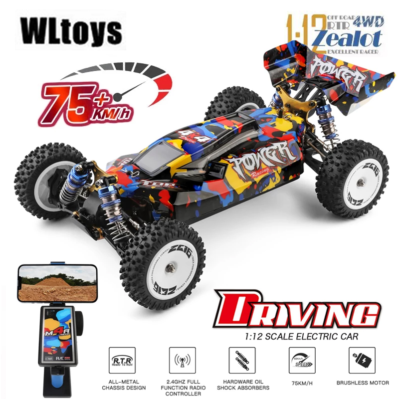 Rc Hobby Drift Car - WLtoys 124017 124007 75 км/ч RTR