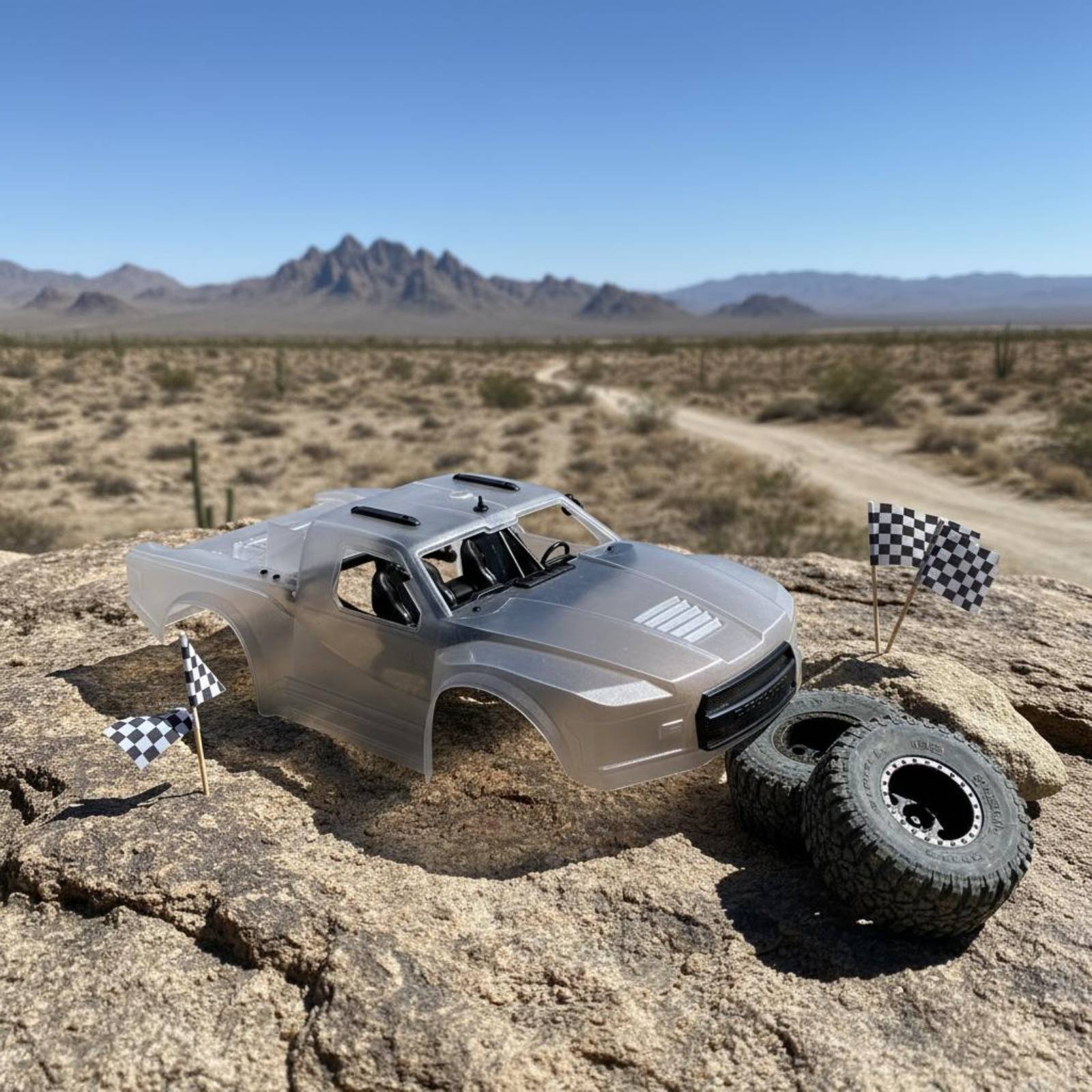 Body Shell Rc - Кузов для радиоуправляемой модели грузовика 1:10,