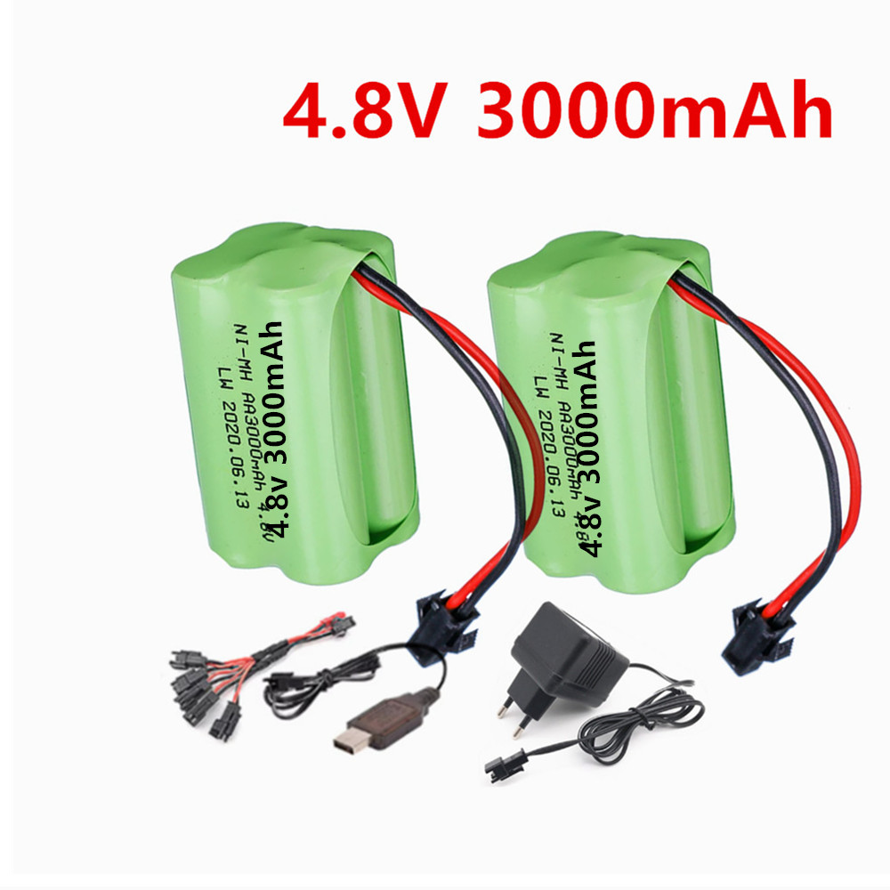 Rc Hobby Charger - Аккумулятор 4.8В 3000мАч и зарядное устройство