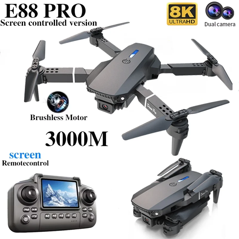 Профессиональный дрон E88 PRO  – обзор и цена Rc Hobby Wire