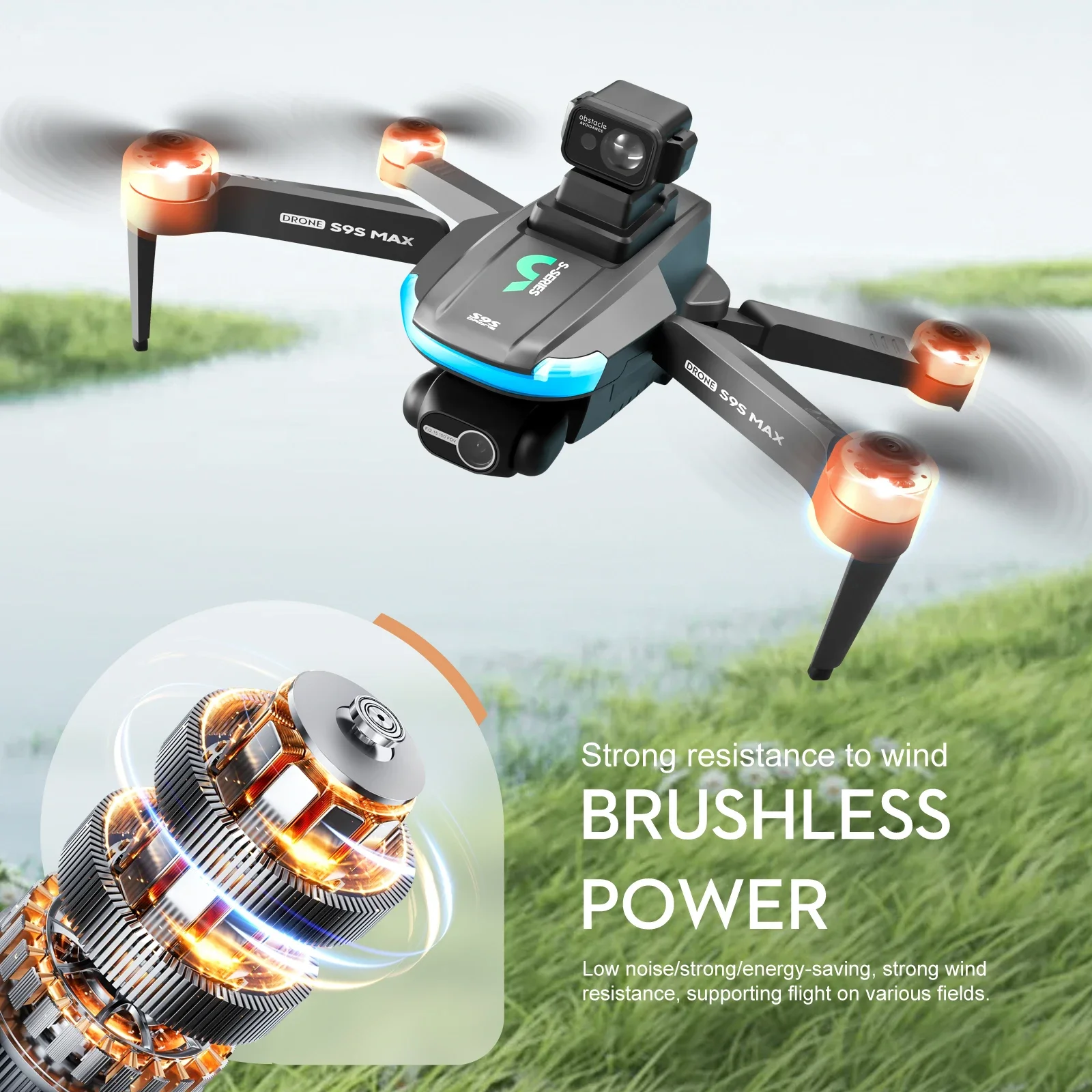 НОВЫЙ S9S MAX MINI Drone 4K 2- – обзор и цена Rc Hobby Wire