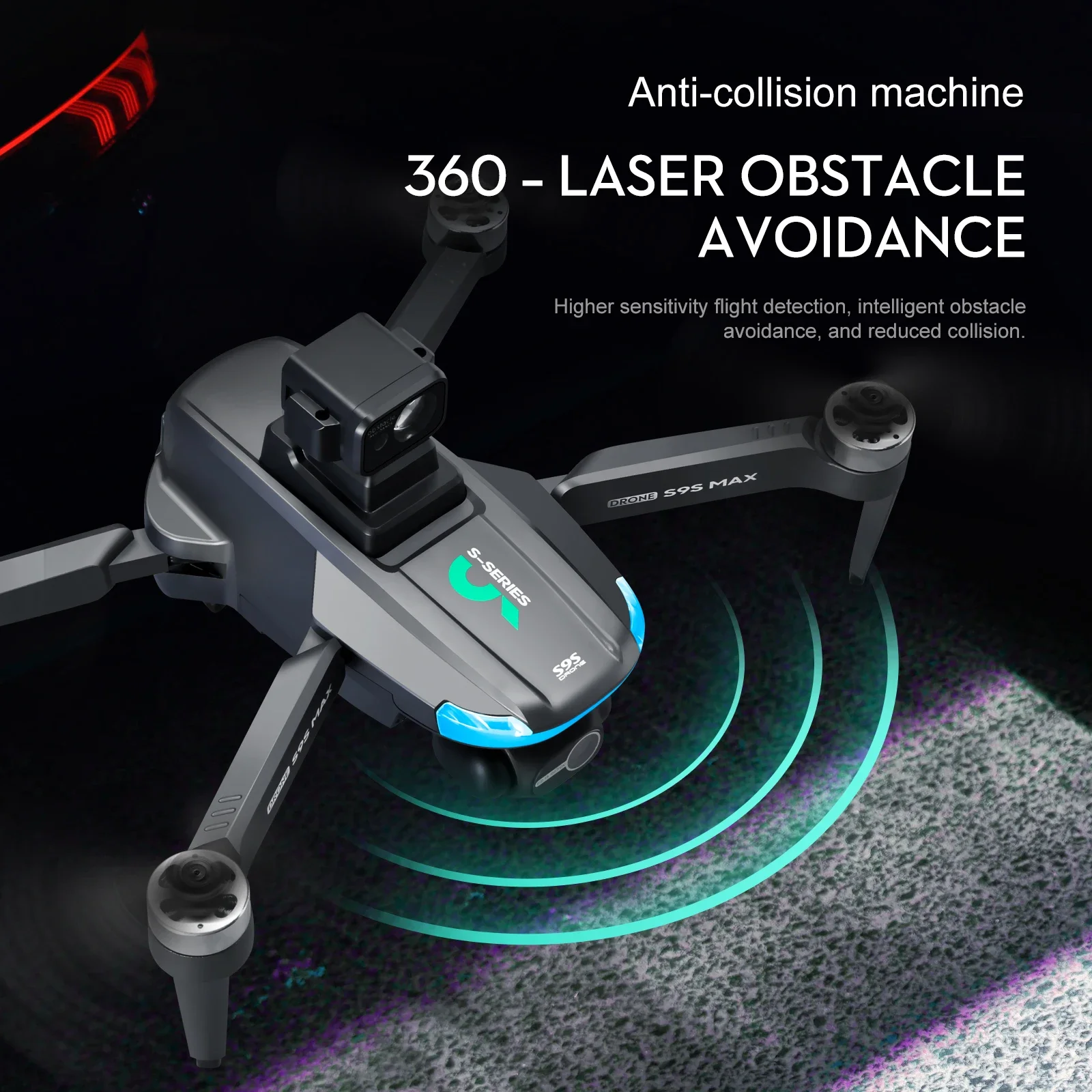 НОВЫЙ S9S MAX MINI Drone 4K 2- – обзор и цена Rc Hobby Wire
