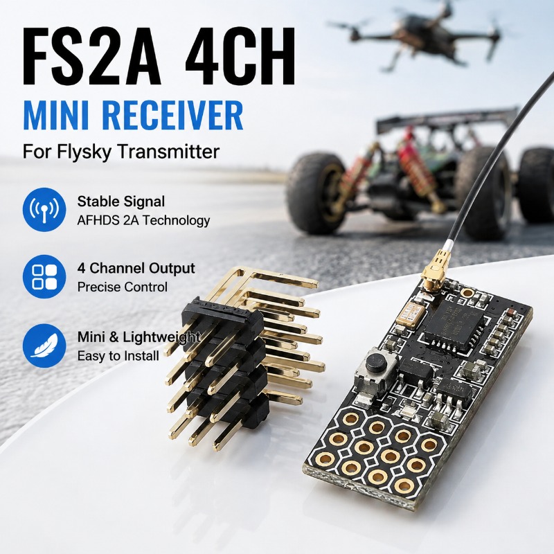 FS FS2A-4CH 4-канальный PWM-пр – обзор и цена Rc And Hobby